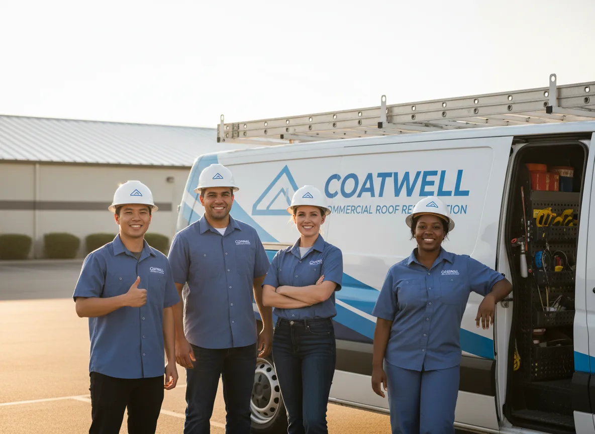 Commercial roof coating company in Ellendale, TN